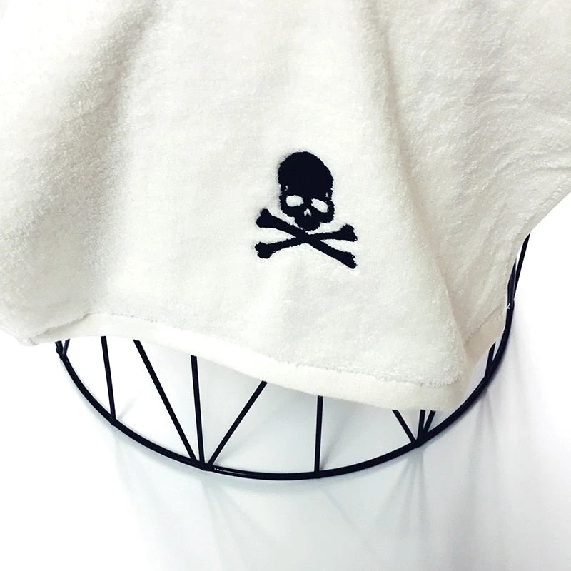 Cradle Of Goth Skull Towel 3 Cradle Of Goth Skull Towel