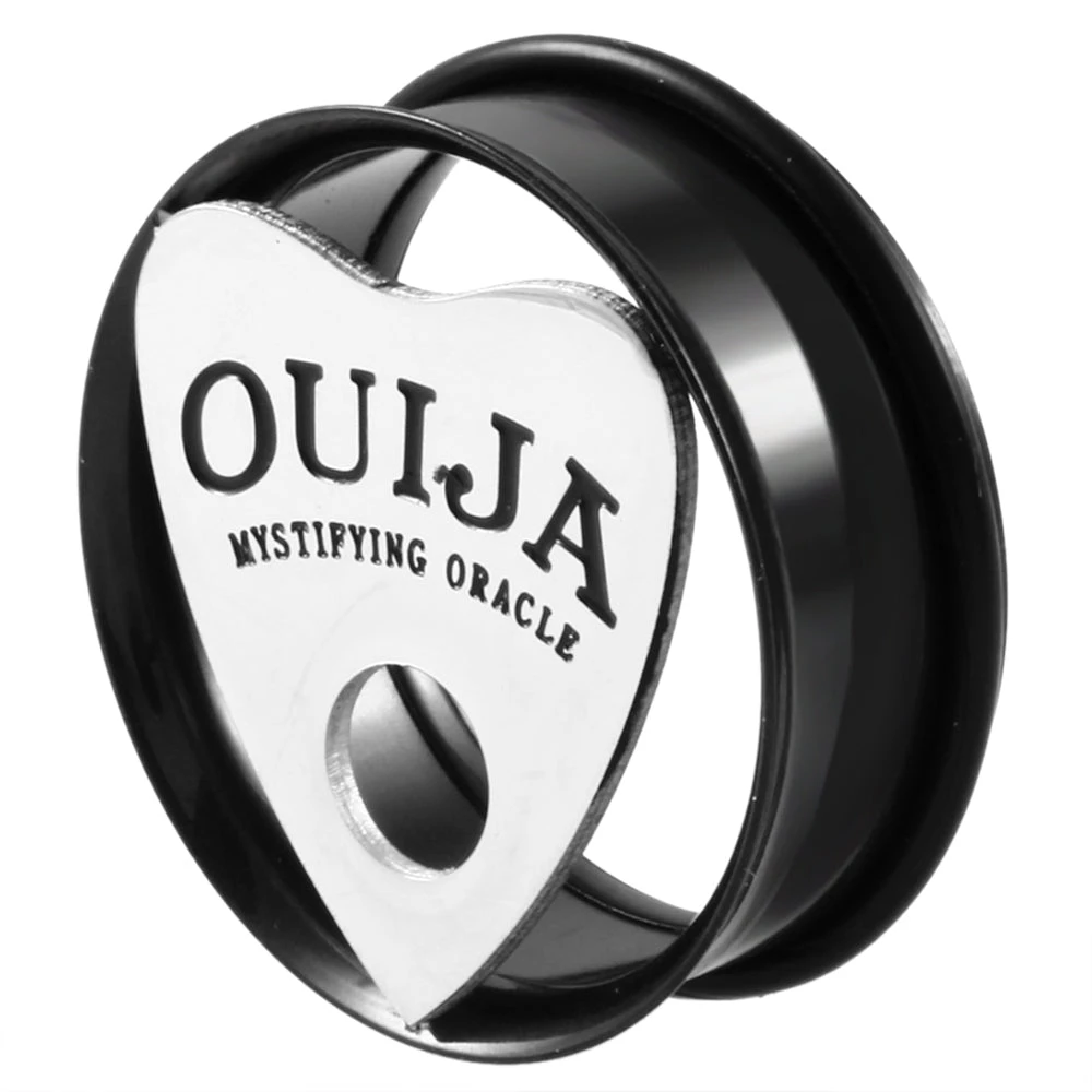 Cradle Of Goth Ouija Plugs (10mm-30mm) 3 Cradle Of Goth Ouija Plugs (10mm-30mm)