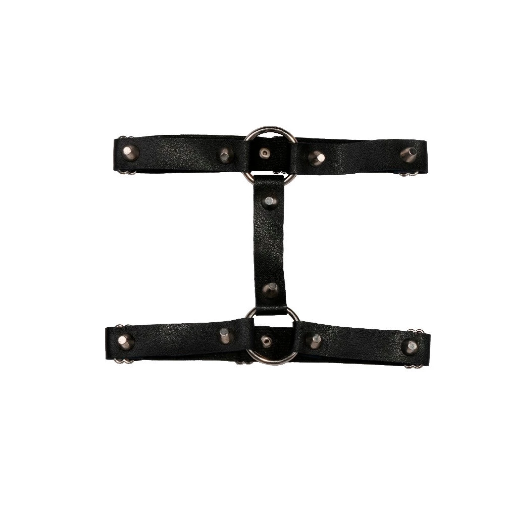 Cradle Of Goth Night Angel Garters (Vegan) 3 Cradle Of Goth Night Angel Garters (Vegan)