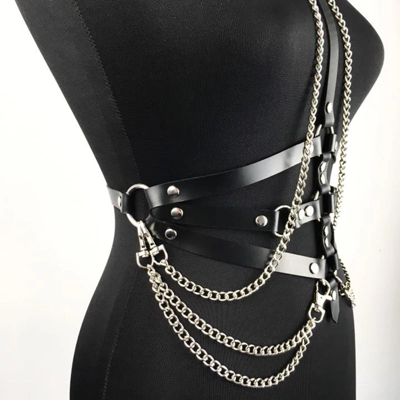 Cradle Of Goth Ultimate Body Harness 1 Cradle Of Goth Ultimate Body Harness