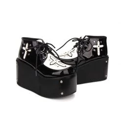Cradle Of Goth SHOES Priestess' Secret (Vegan Boots)