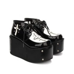 Cradle Of Goth SHOES Priestess' Secret (Vegan Boots)