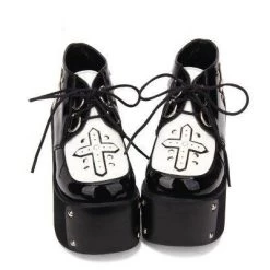 Cradle Of Goth SHOES Priestess' Secret (Vegan Boots)