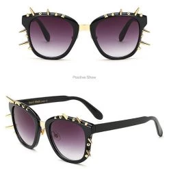 Cradle Of Goth Spike Sunglasses