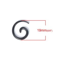 Cradle Of Goth Spirals Of Tranquility EARRINGS 13 Cradle Of Goth Spirals Of Tranquility EARRINGS