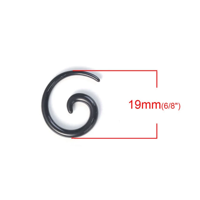 Cradle Of Goth Spirals Of Tranquility EARRINGS 3 Cradle Of Goth Spirals Of Tranquility EARRINGS