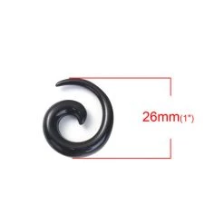 Cradle Of Goth Spirals Of Tranquility EARRINGS 16 Cradle Of Goth Spirals Of Tranquility EARRINGS