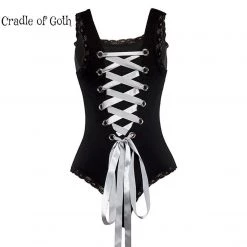 Cradle Of Goth Vintage Queen Bodysuit LINGERIE