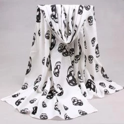 Cradle Of Goth SCARVES Laughing Death Shawl