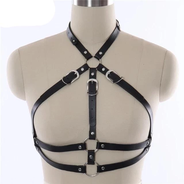 Cradle Of Goth CAGE BRAS & HARNESSES Dragon Ring Harness 9 2 Cradle Of Goth CAGE BRAS & HARNESSES Dragon Ring Harness 9