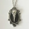 Cradle Of Goth Black Mirror Raven Necklace NECKLACES