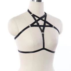 Cradle Of Goth CAGE BRAS & HARNESSES Satan's Priestess Harness