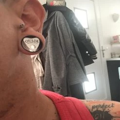 Cradle Of Goth Ouija Plugs (10mm-30mm) 13 Cradle Of Goth Ouija Plugs (10mm-30mm)