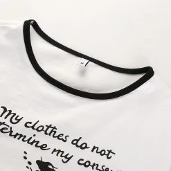 Cradle Of Goth Clothes ≠ Consent Crop-top SHIRTS 8 Cradle Of Goth Clothes ≠ Consent Crop-top SHIRTS