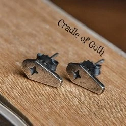 Cradle Of Goth RIP Earrings