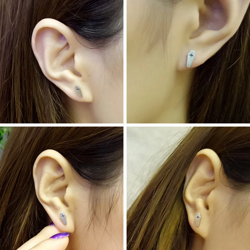 Cradle Of Goth RIP Earrings 5 Cradle Of Goth RIP Earrings