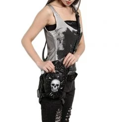 Cradle Of Goth BAGS The Tough Lady Bag (Handmade, Vegan)