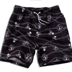 Cradle Of Goth GOTH SWIMWEAR Skulls Swimsuit