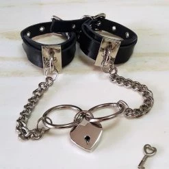 Cradle Of Goth Enchained Love Handcuffs LINGERIE