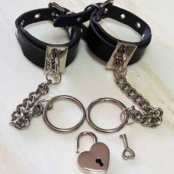 Cradle Of Goth Enchained Love Handcuffs LINGERIE