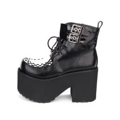 Cradle Of Goth Demonic Queen Platform Boots (Vegan Leather) SHOES 11 Cradle Of Goth Demonic Queen Platform Boots (Vegan Leather) SHOES