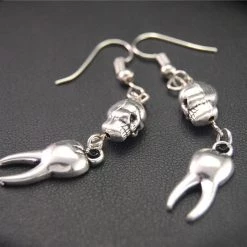 Cradle Of Goth Handmade Skeleton Earrings 6 Cradle Of Goth Handmade Skeleton Earrings