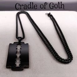 Cradle Of Goth NECKLACES Blade Of Wrath