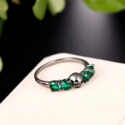 Cradle Of Goth Flowery Death Ring RINGS