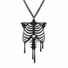 Cradle Of Goth Skeleton Necklace NECKLACES