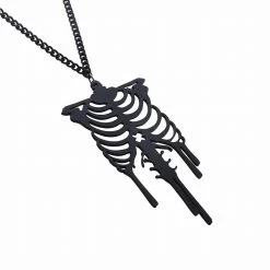 Cradle Of Goth Skeleton Necklace NECKLACES