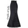 Cradle Of Goth Victorian Mermaid Skirt SKIRTS