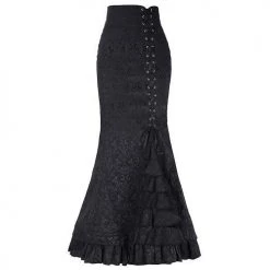 Cradle Of Goth Victorian Mermaid Skirt SKIRTS