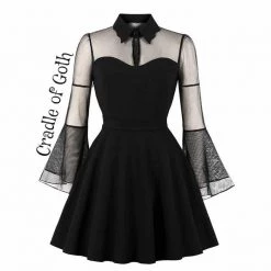 Cradle Of Goth Vampire Dress (plus Sizes Available)