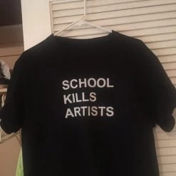 Cradle Of Goth SHIRTS School Kills Artists T-Shirt