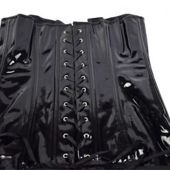 Cradle Of Goth Miss Dominatrix Leather Dress (Vegan) LINGERIE