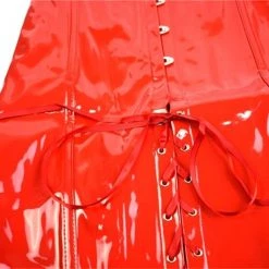 Cradle Of Goth Miss Dominatrix Leather Dress (Vegan) LINGERIE