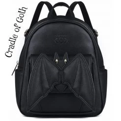 Cradle Of Goth Batty Backpack (Vegan Leather)