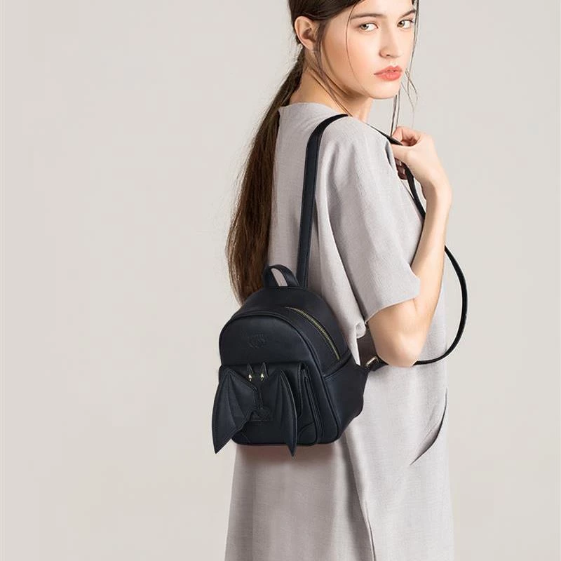 Cradle Of Goth Batty Backpack (Vegan Leather) 2 Cradle Of Goth Batty Backpack (Vegan Leather)