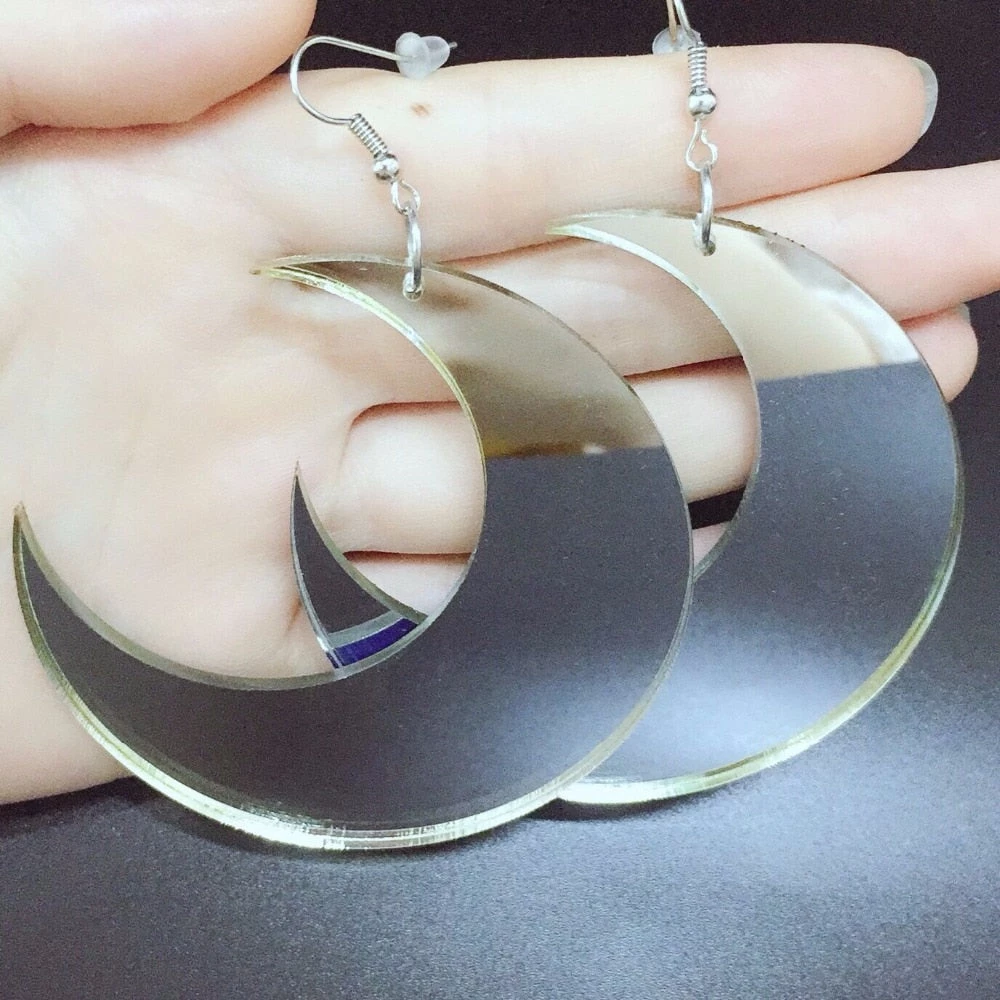 Cradle Of Goth Lunar Earrings 1 Cradle Of Goth Lunar Earrings