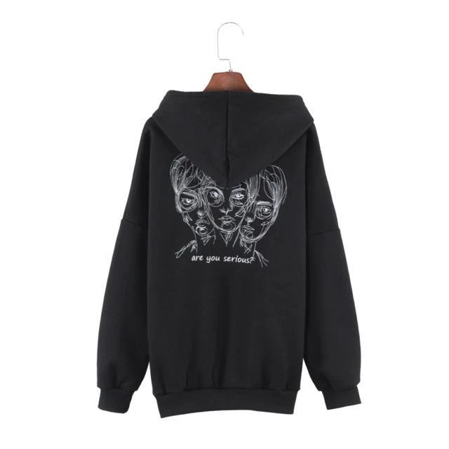 Cradle Of Goth HOODIES & SWEATERS Are You Serious? Goth Hoodie 3 Cradle Of Goth HOODIES & SWEATERS Are You Serious? Goth Hoodie