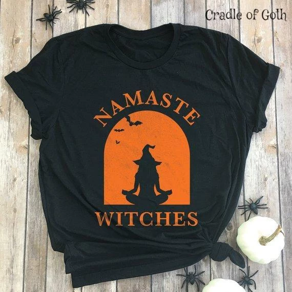 Cradle Of Goth Namaste Witches T-shirt SHIRTS 1 Cradle Of Goth Namaste Witches T-shirt SHIRTS