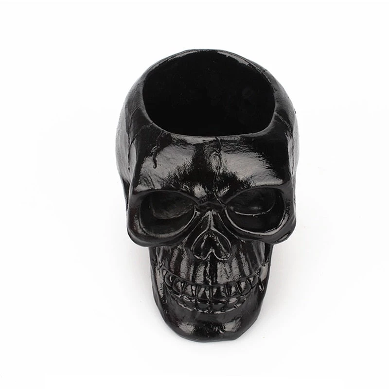 Cradle Of Goth Skull Brushes Holder 8 Cradle Of Goth Skull Brushes Holder