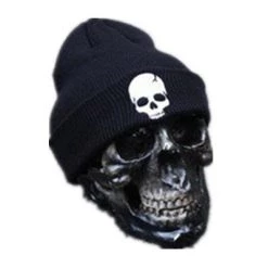 Cradle Of Goth HATS Skull Beanie