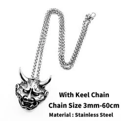 Cradle Of Goth Demon Pendant Necklace NECKLACES