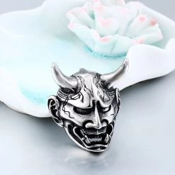 Cradle Of Goth Demon Pendant Necklace NECKLACES