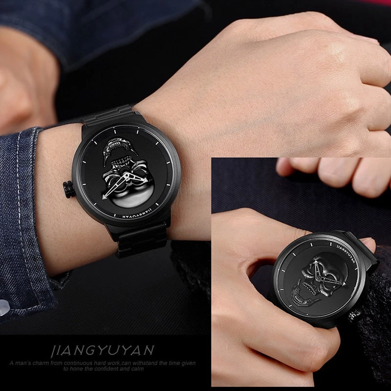 Cradle Of Goth Screaming Skull Watch 7 Cradle Of Goth Screaming Skull Watch