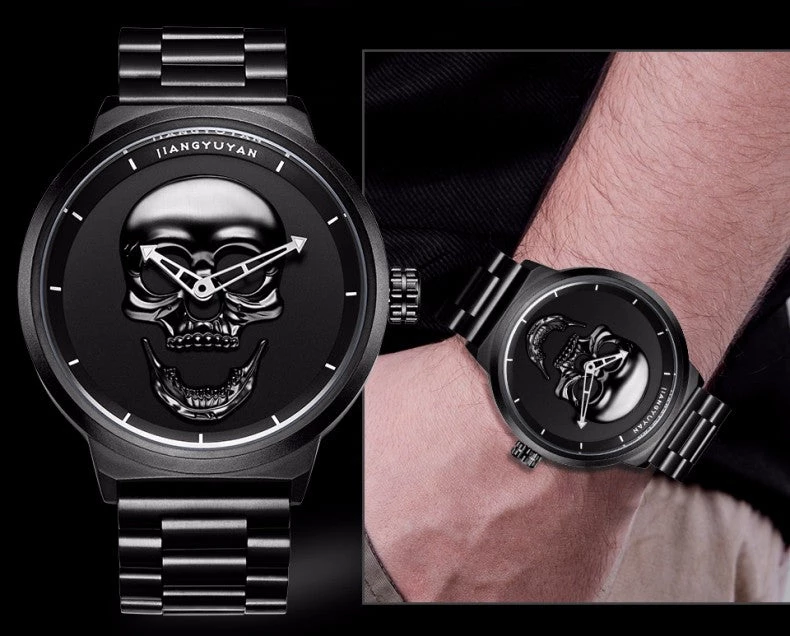 Cradle Of Goth Screaming Skull Watch 4 Cradle Of Goth Screaming Skull Watch