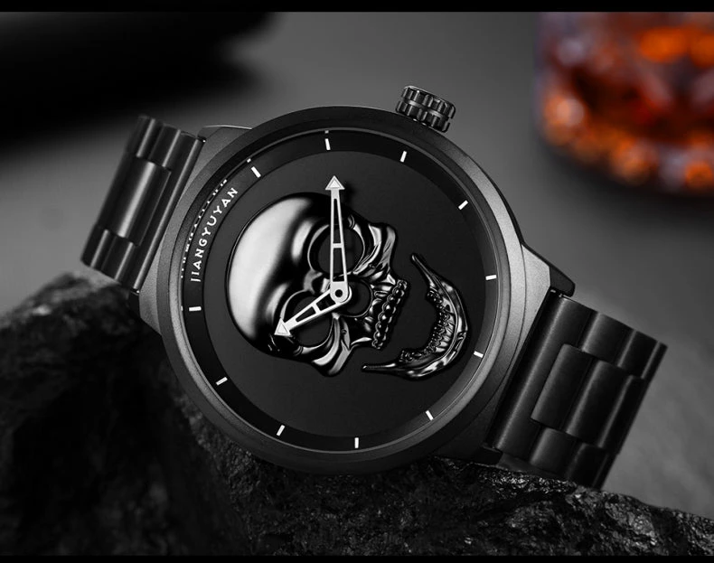 Cradle Of Goth Screaming Skull Watch 5 Cradle Of Goth Screaming Skull Watch