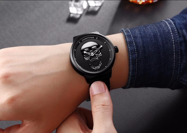 Cradle Of Goth Screaming Skull Watch 10 Cradle Of Goth Screaming Skull Watch