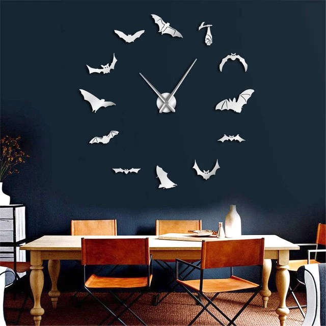 Cradle Of Goth The Flight Of The Bats Clock WALL DECOR 4 Cradle Of Goth The Flight Of The Bats Clock WALL DECOR